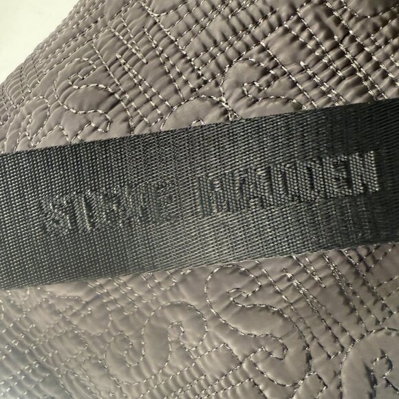 Steve Madden Gray Quilted Backpack - Picture 12 of 13